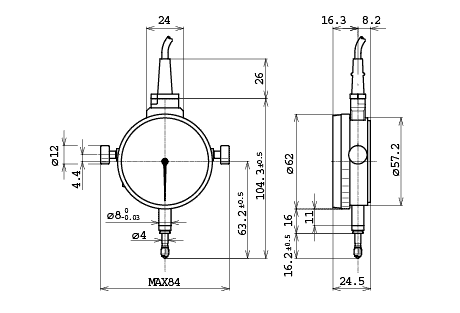 2S-100 CAD Drawing